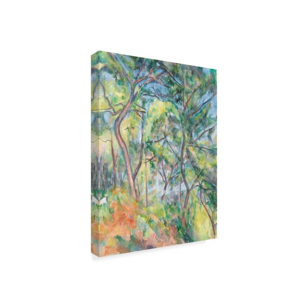 Paul Cezanne 'Sousbois' Canvas Art,14x19